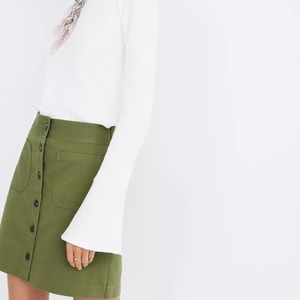 NWT Madewell Station Skirt - Size 4
